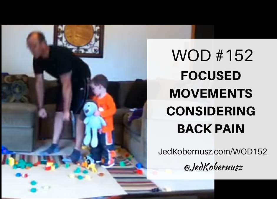Focused Movements Considering Back Pain