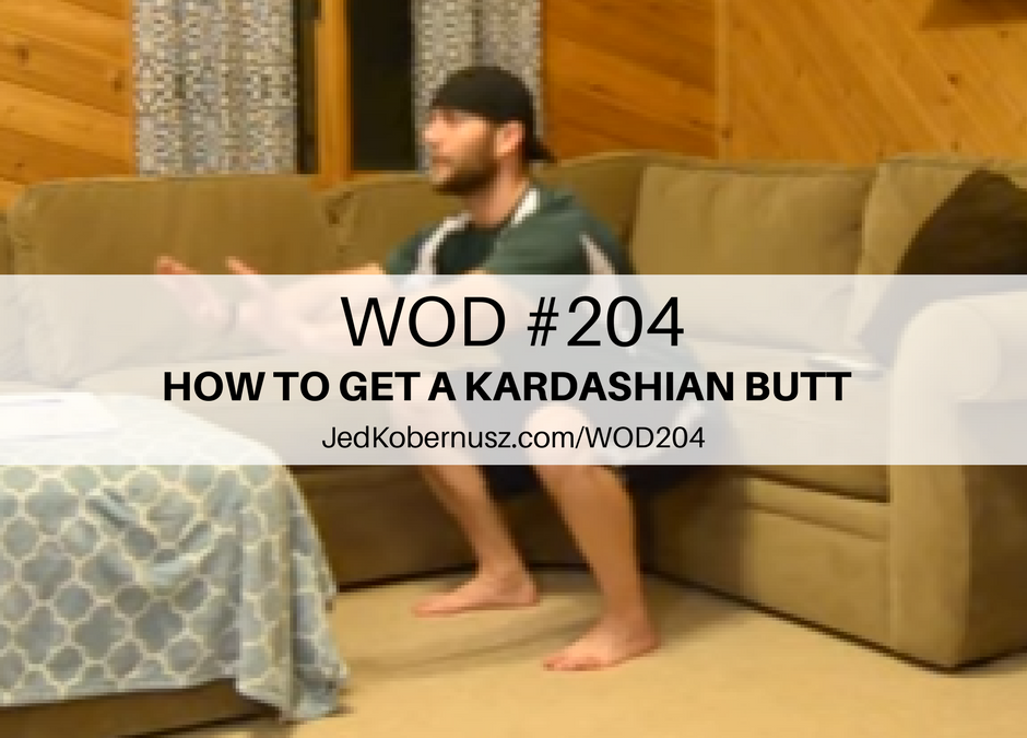 How To Get A Kardashian Butt