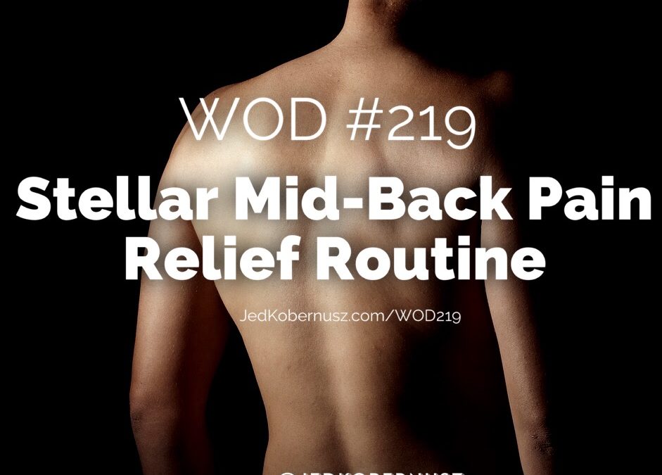 Stellar Mid-Back Pain Relief Routine