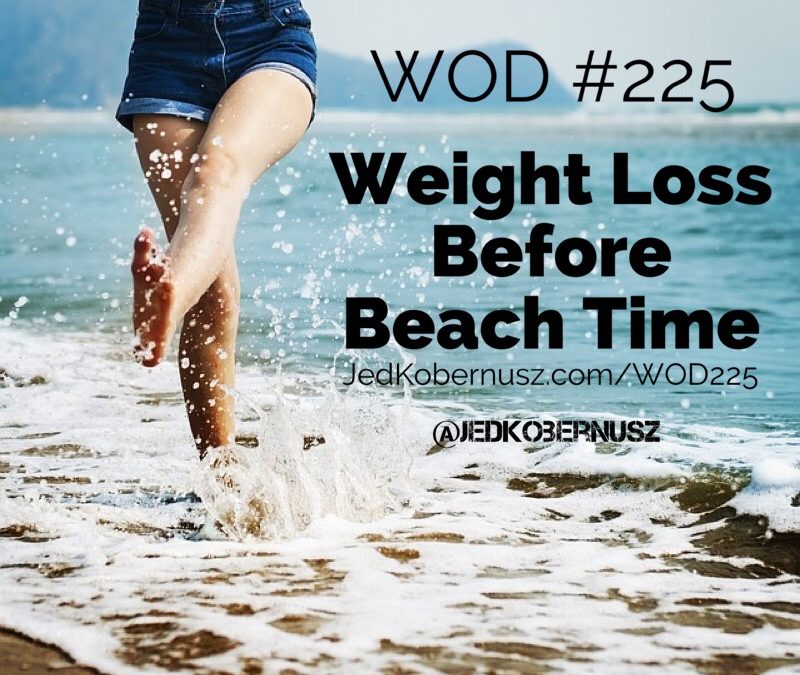 Weight Loss Before Beach Time