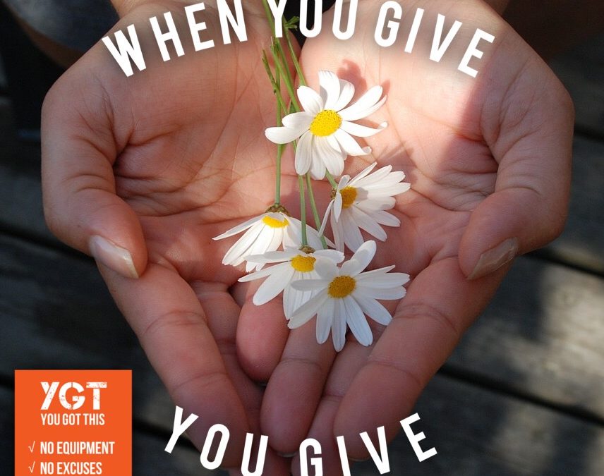 When You Give You Give