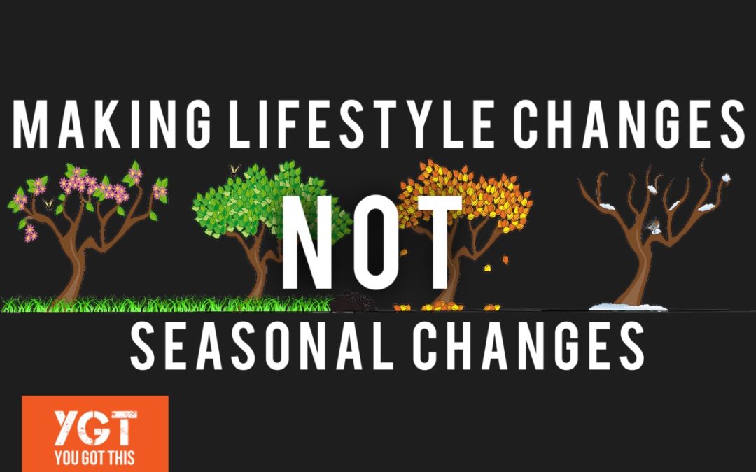 Making Lifestyle Changes Not Seasonal Changes